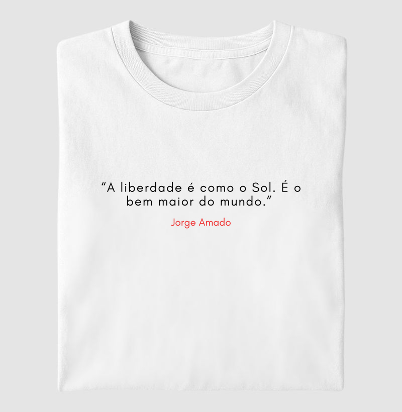 Camiseta Jorge Amado