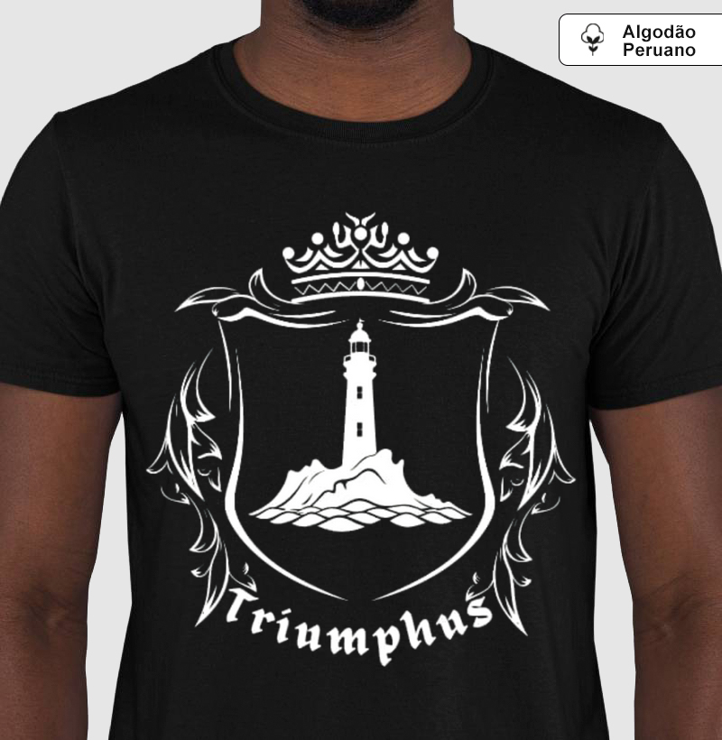 Camiseta capa de livro: Triumphus | Autor: Edu Ravallet | Personalizado