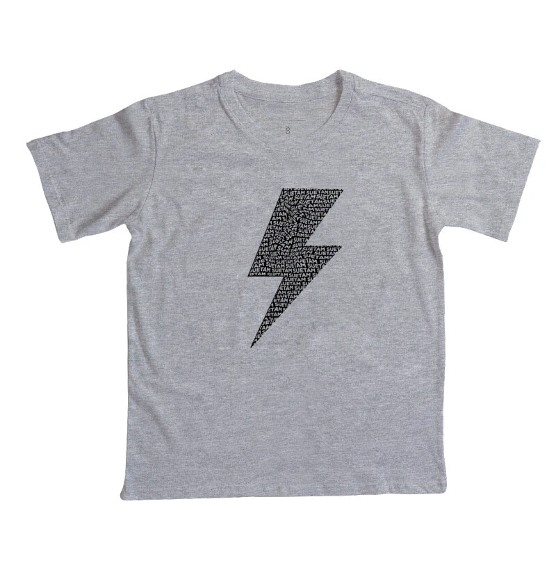 CAMISA INFANTIL RAIO NEGRO