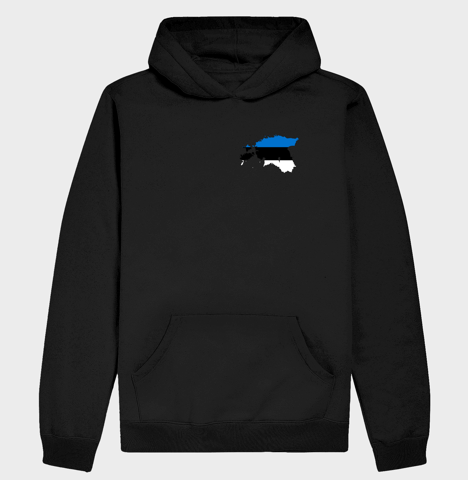 Estônia Mapa Bandeira