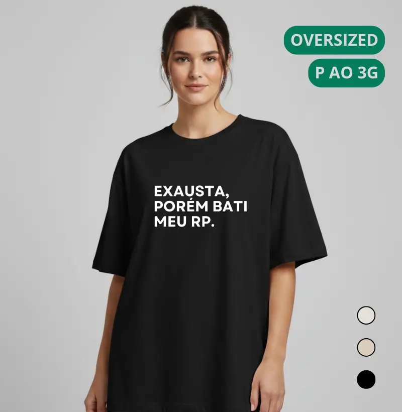 Exausta, Porém Bati Meu RP