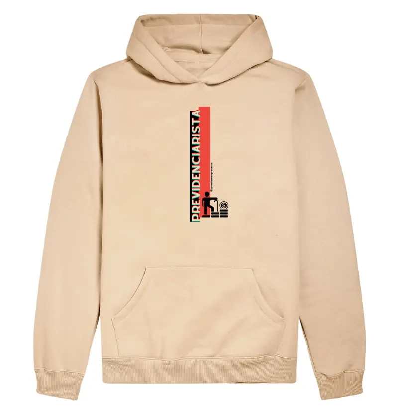 moletom hoodie slim PREVIDENCIARISTA