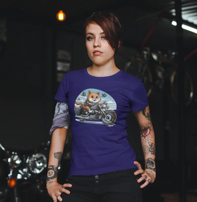 052 - Camiseta 100% algodão Biker3