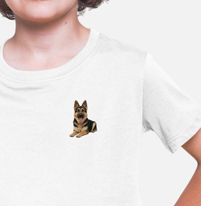 Pastor Alemão Minimalista