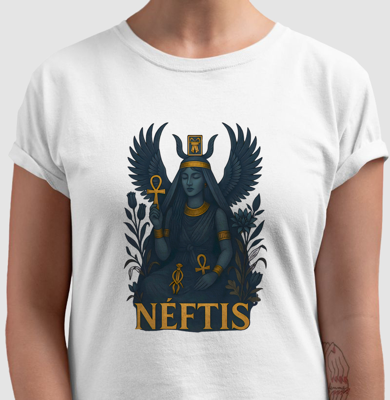 Camiseta Deusas - Néftis