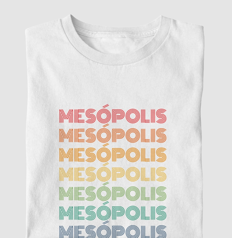 Mesópolis Letreiro Retrô