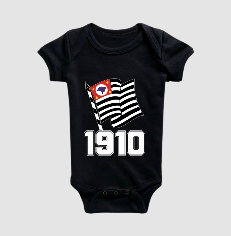 Body Infantil - Bandeira Paulista 1910