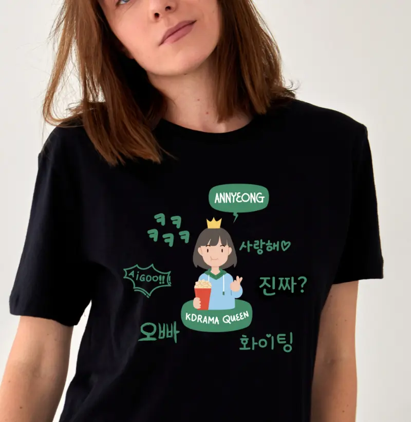 Camiseta "Rainha dos Doramas"