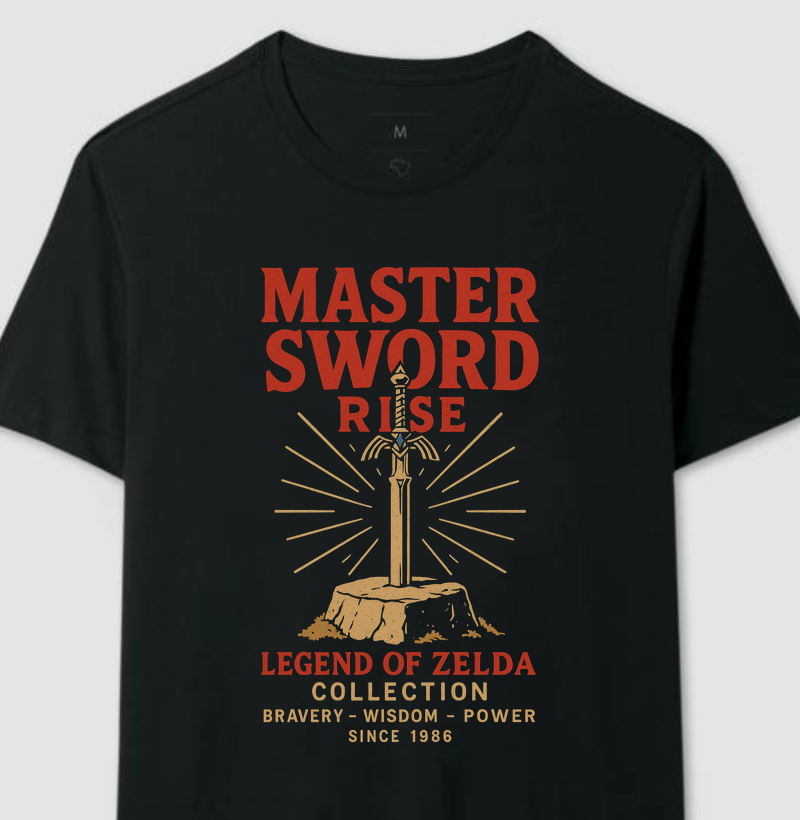Master Sword Rise Zelda Retro Series