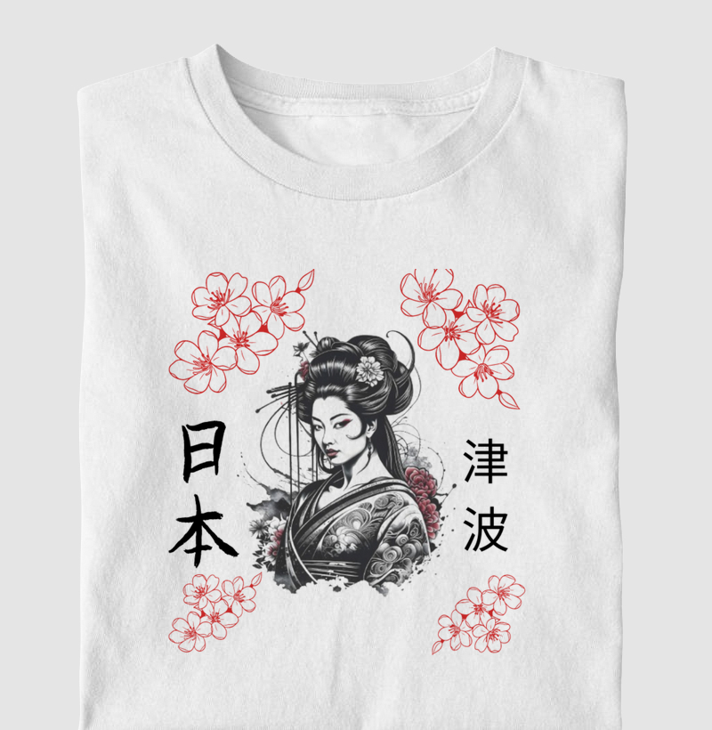 Camiseta gueisha