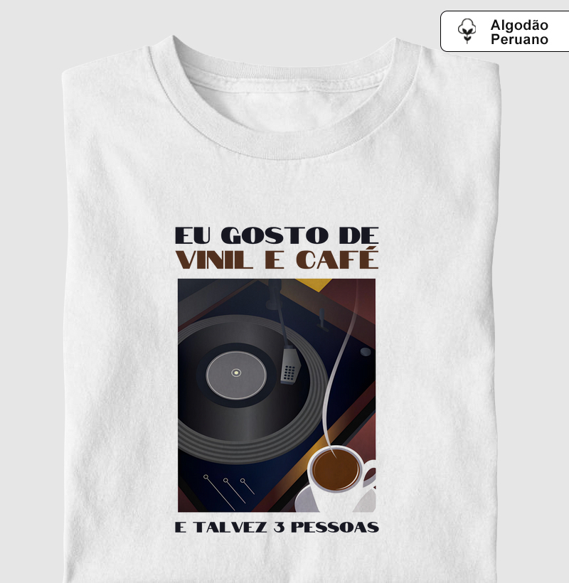 EU GOSTO DE VINIL E CAFÉ