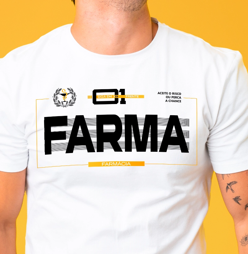 Camiseta Farmácia Premium - masculina