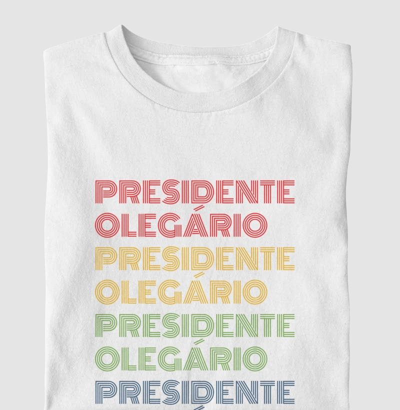 Presidente Olegário Letreiro Retrô