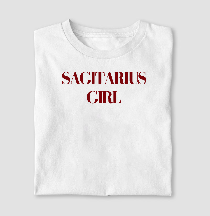 Camiseta Signos SAGITÁRIO - SAGITARIUS GIRL 