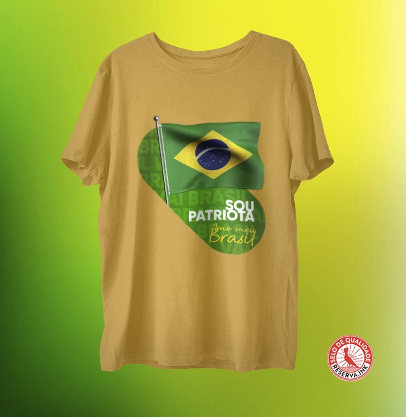 T shirt Unissex Patriota