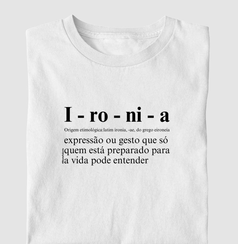 Significado da Palavra Ironia
