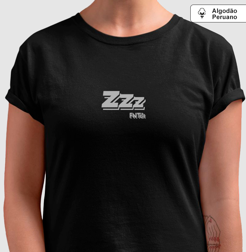 T-SHIRT "SONO" / ZZZ (ALGODÃO PERUANO)