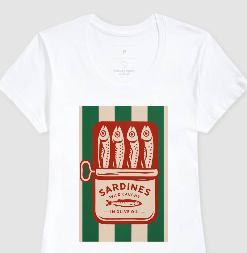Camiseta Lisboa Sardine