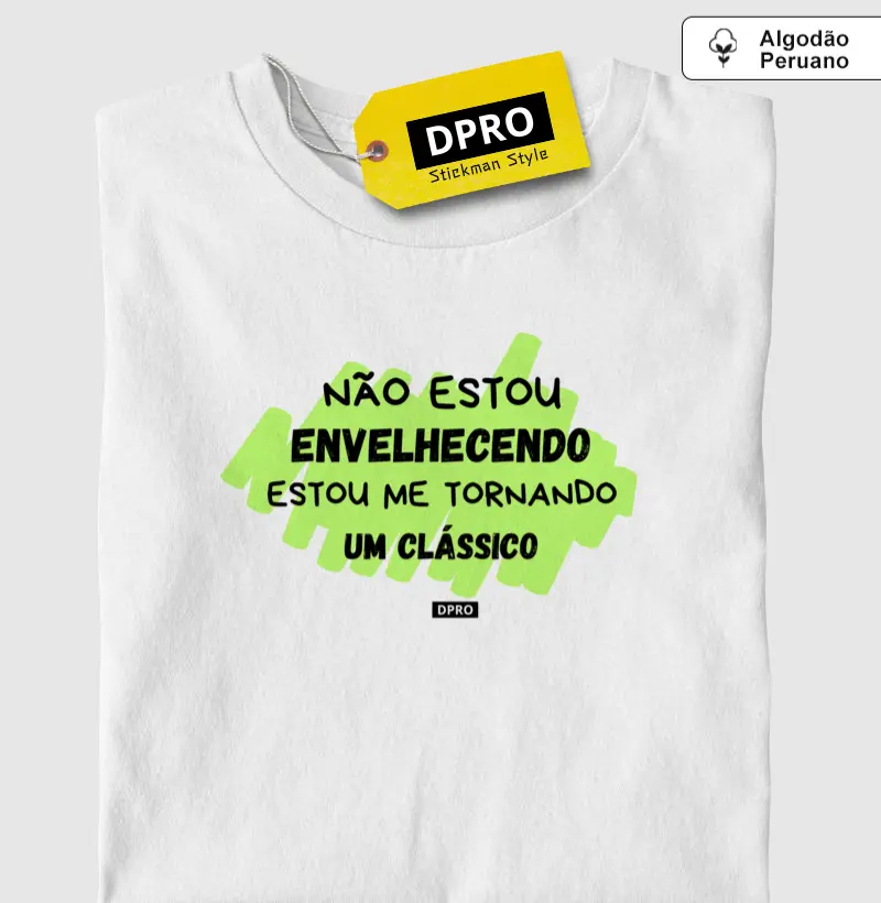 Não estou envelhecendo