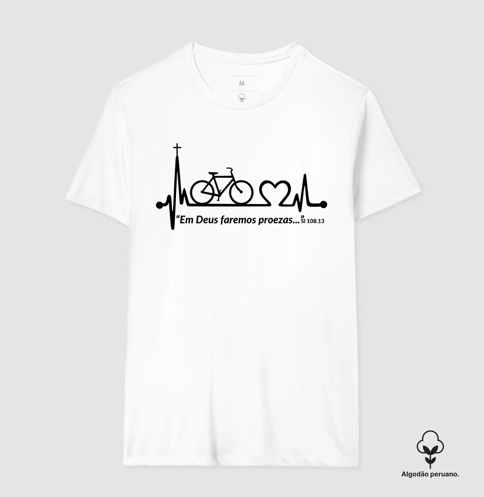 Camiseta Em Deus Faremos Proezas Pb
