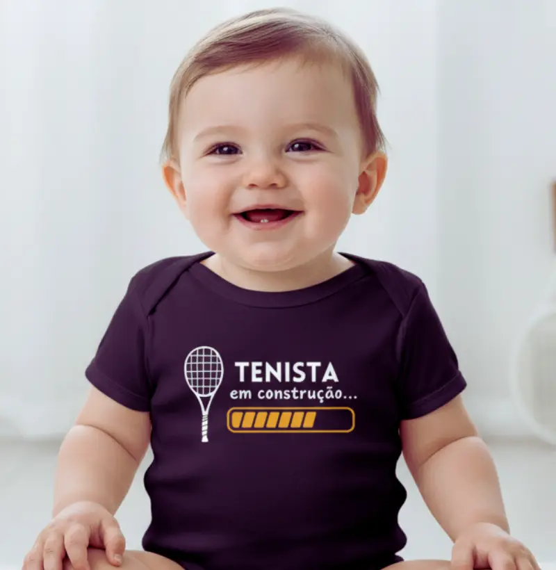 Tenista em construção - Body Baby