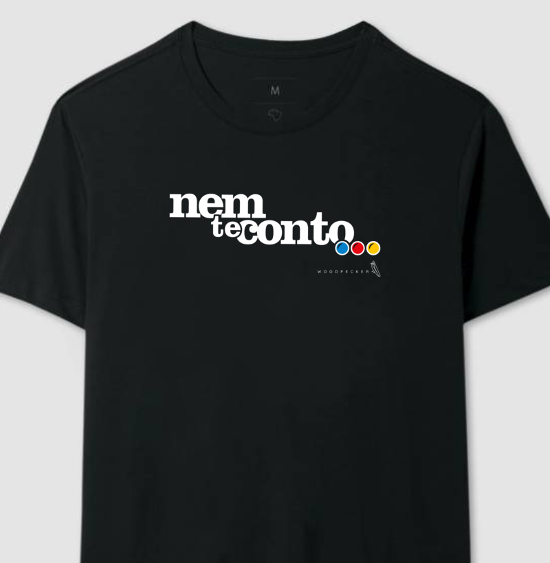 Camiseta Grupo Nem te Conto