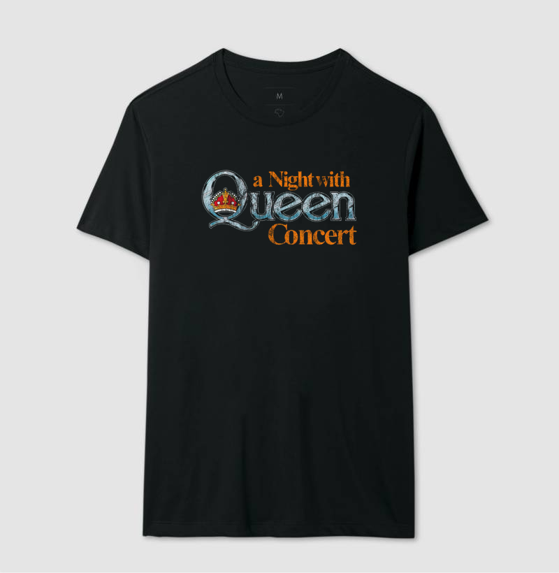Camiseta Queen | A Night with Concert