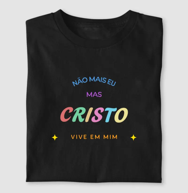 CAMISETA CRISTO VIVE EM MIM