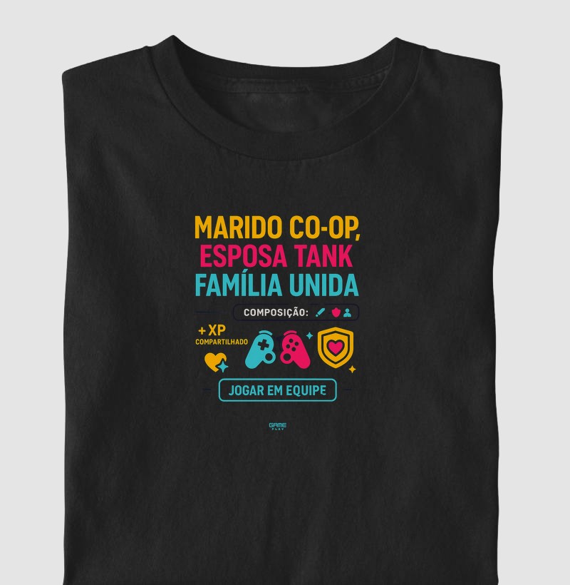 Marido Co-op Esposa Tank Familia Unida