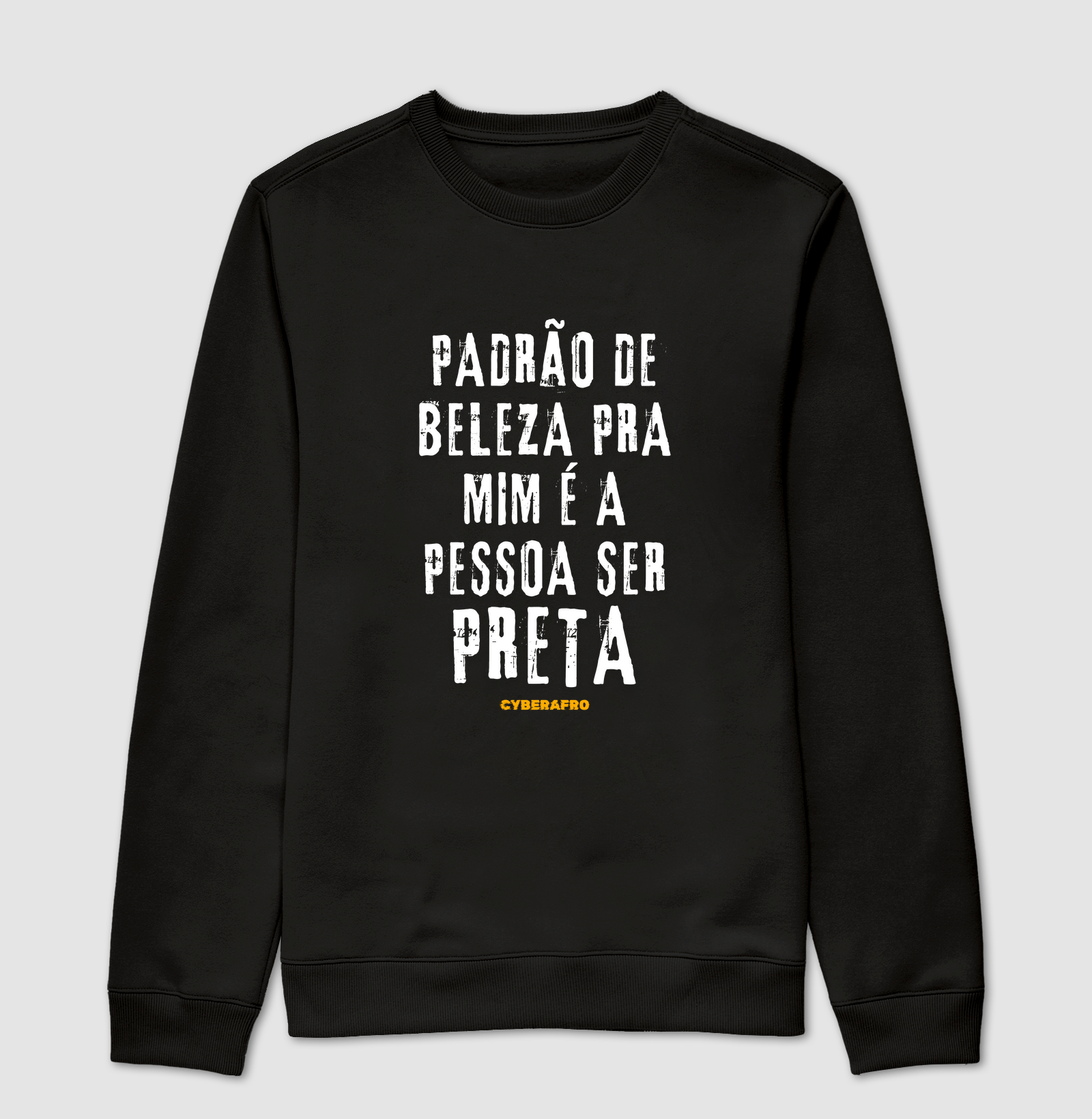 Suéter Moletom Padrão de Beleza
