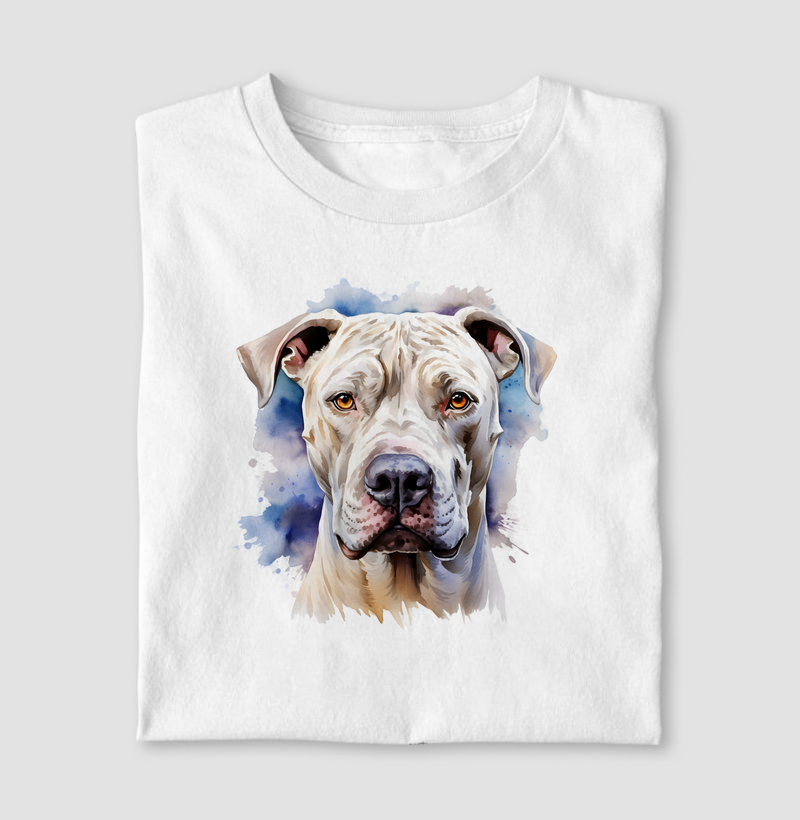 Dogo Argentino aquarela