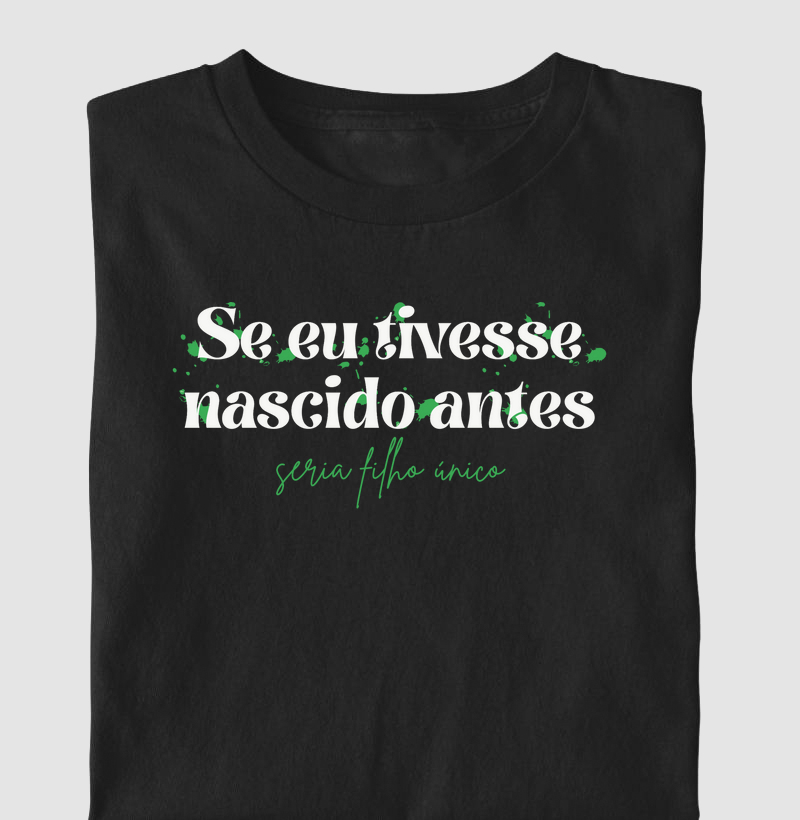 Filho único caçula