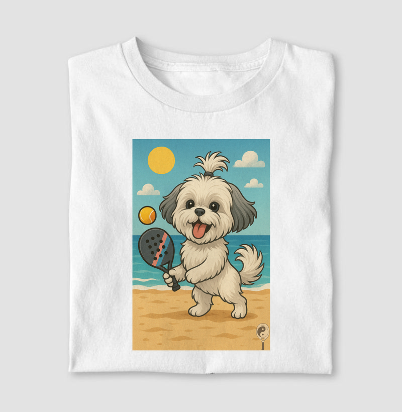 Shih Tzu Beach Tennis