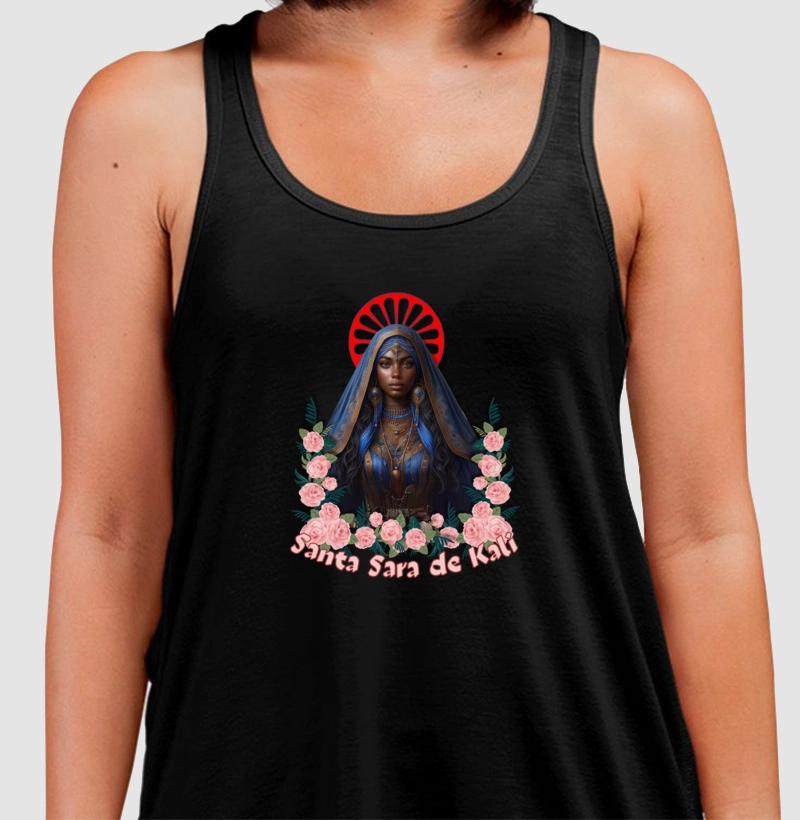 camiseta 100% Algodão - Santa Sara de Kali