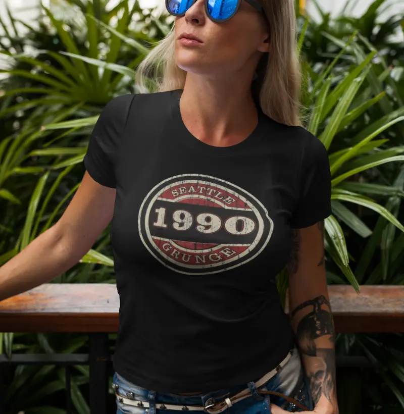 Seattle 1990 Grunge