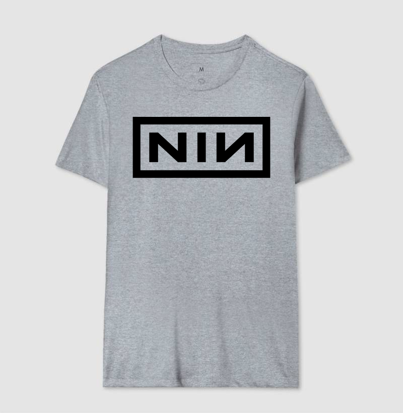 Nine Inch Nails - Logo ( Camiseta Clara )