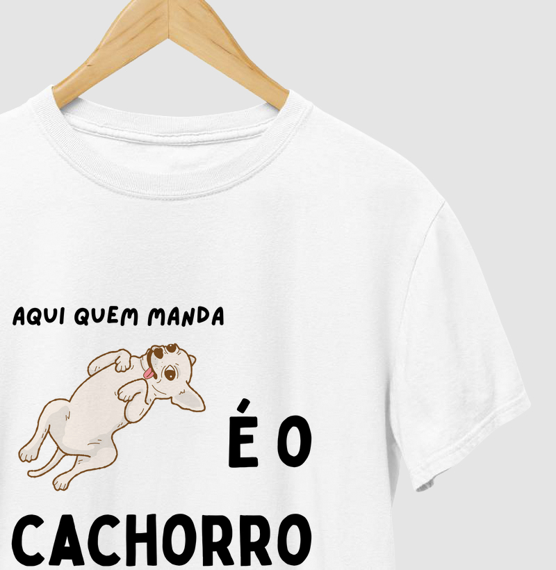 Quem manda é o cachorro