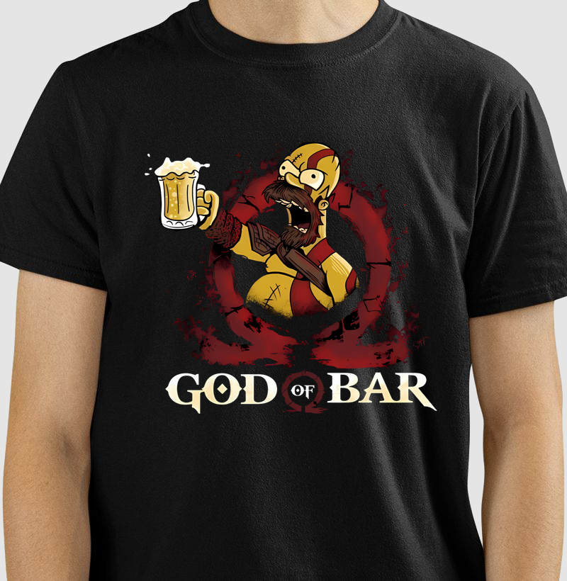 🍻 Camiseta God of Bar