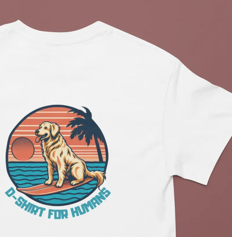 surfing dog