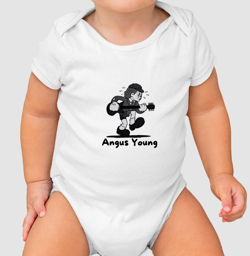 AC/DC -Angus Young 1 Minimalista