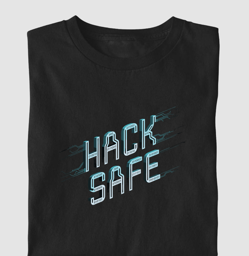 Camiseta Hack Safe (CYB)