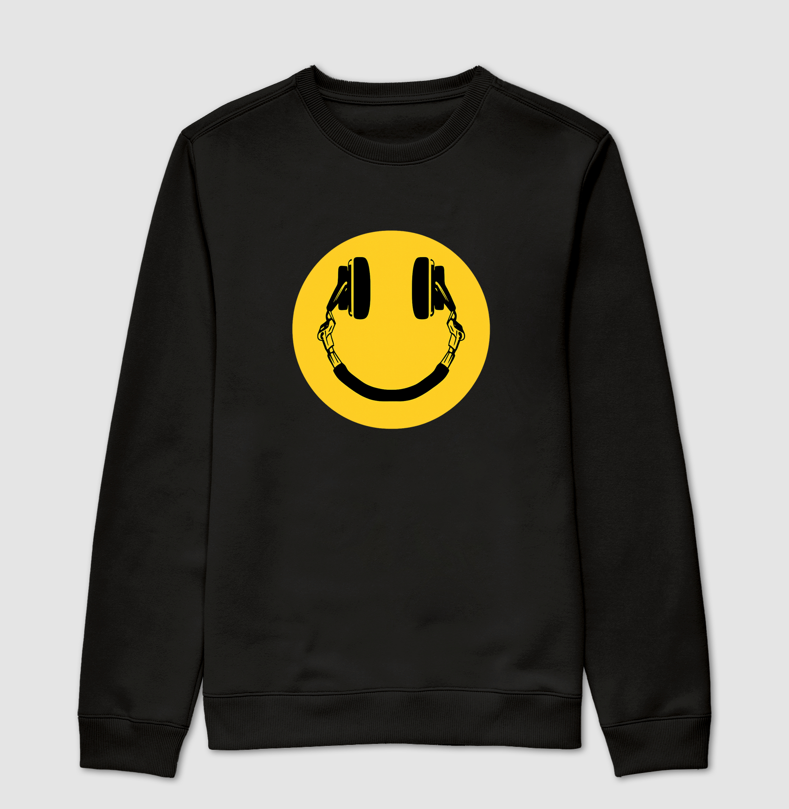 Smiley como Fones de Ouvido