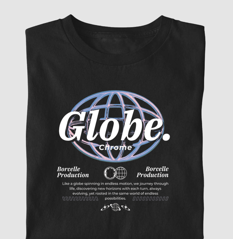 Camiseta Globe.