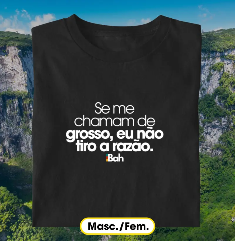 Me chamam de grosso