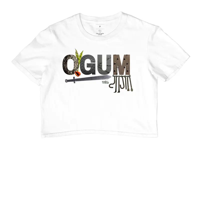 Cropped Essência Orixá Ogum