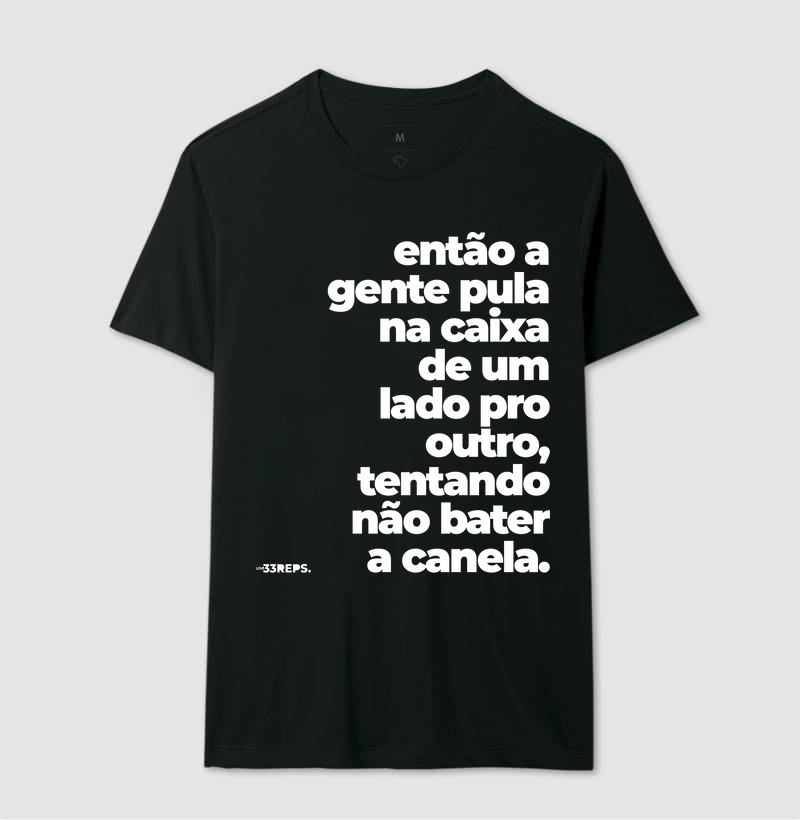 então a gente pula na caixa
