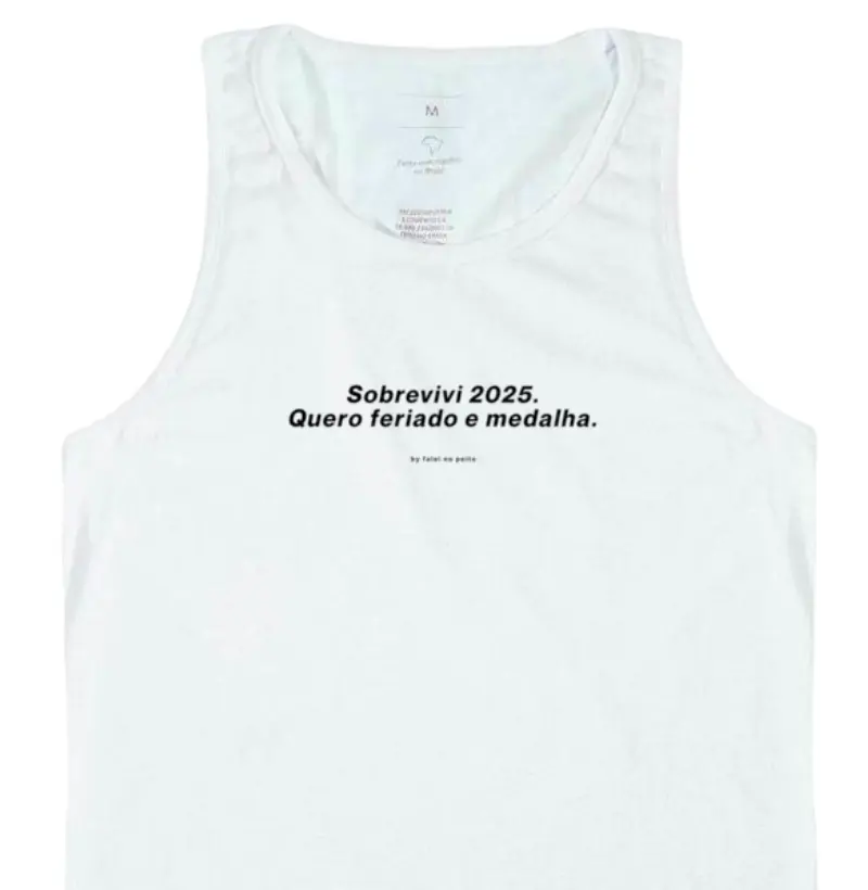 Sobrevivi 2025. Quero feriado e medalha.