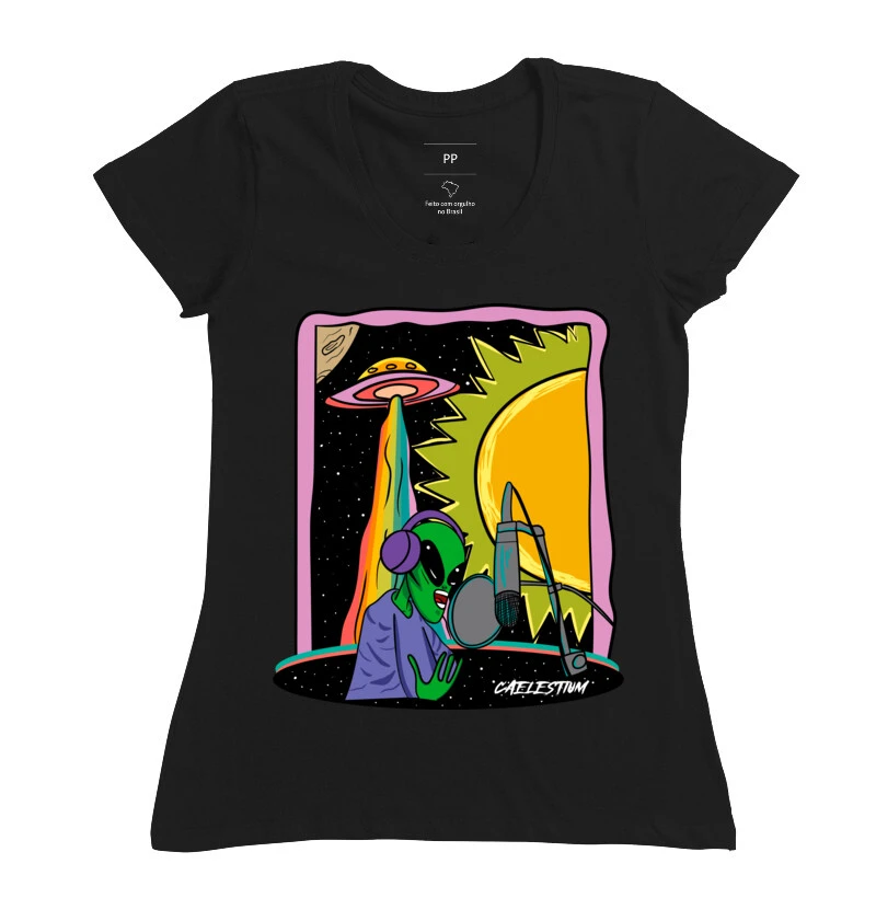 Camiseta Alien Raper