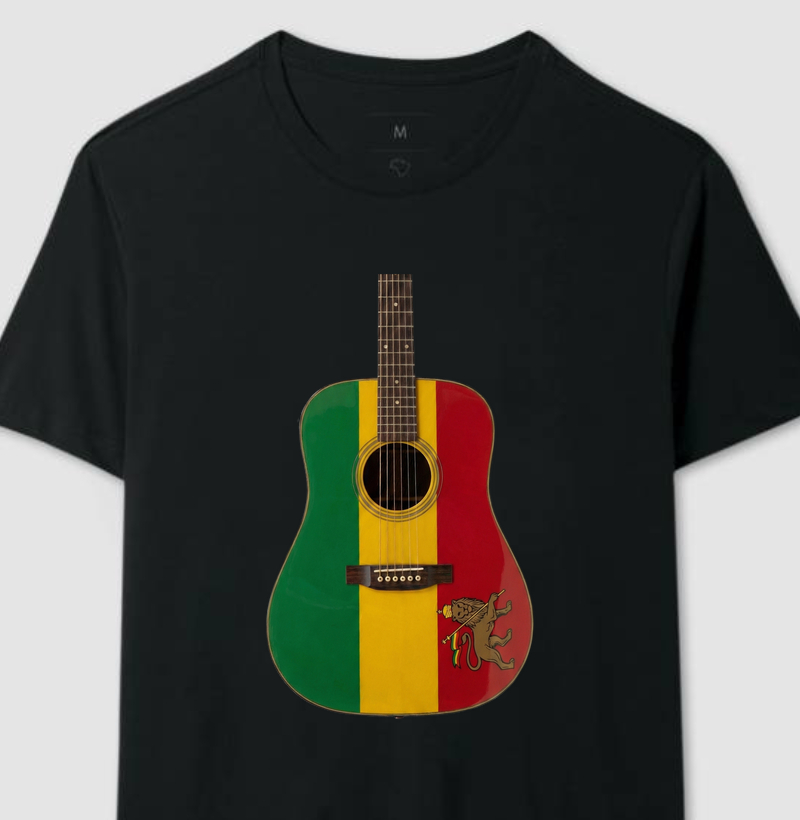 Rasta Custom Guitar 2