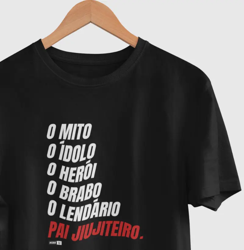 O Mito, O Ídolo, O Herói, O Brabo, O Lendário Pai Jiujiteiro.
